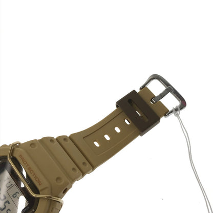 【中古美品】【メンズ】 G-SHOCK ジーショック 5600 SERIES DW-5600PT-5 デジタル クォーツ 腕時計 アクセサリー 196-260620-rt-01-tagh カラー：ベージュ 万代Net店