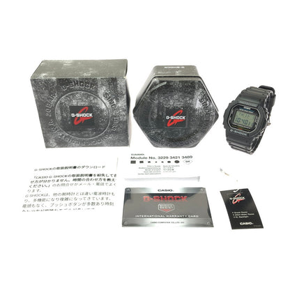 【中古美品】【メンズ】 G-SHOCK ジーショック 5600 SERIES DW-5600E-1 デジタル クォーツ 腕時計 196-260620-ty-01-tagh カラー：ブラック 万代Net店