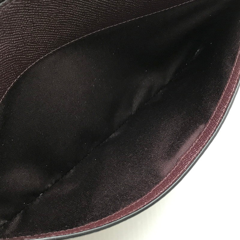 【中古品】【レディース】 COACH コーチ  SHOULDER BAG F22252 ショルダーバッグ カバン 180-240806-yk-7-tag カラー：ボルドー 万代Net店