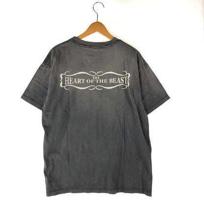 【中古品】【メンズ】  SAINT MICHAEL セイントマイケル SS TEE DEVIL BLACK SM-S23-0000-002 ショートスリーブTシャツ 半袖Tシャツ カットソー 141-240804-hi-11-tag サイズ：L カラー：グレー 万代Net店