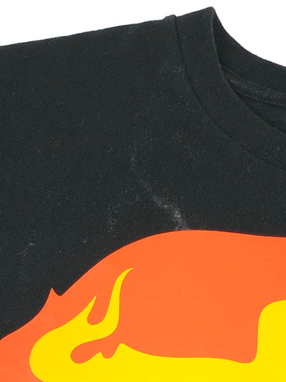 【中古品】【メンズ】 A BATHING APE アベイシングエイプ FLAME APE HEAD TEE 001TEK201032M フレイム エイプ ヘッド Tシャツ 半袖 トップス 142-240805-mo-6-tag サイズ：S カラー：ブラック 万代Net店