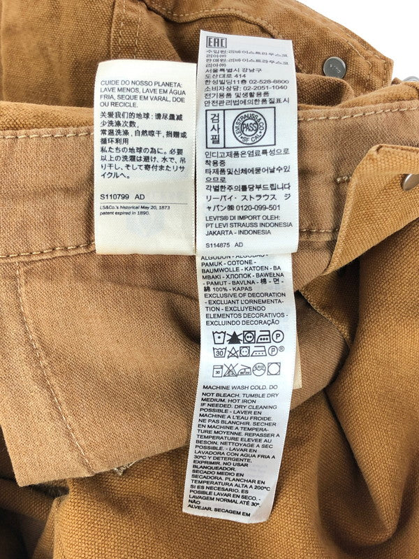 【中古品】【メンズ】 Levi's リーバイス OVERALL 79107-0012 オーバーオール ボトムス  158-240807-mo-10-tag サイズ：M カラー：ブラウン 万代Net店