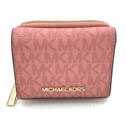 【中古品】【レディース】 Michael Kors マイケルコース  コンパクトウォレット 35H9GTVZ5B 三つ折り財布 181-240806-yk-4-tag カラー：PINK 万代Net店