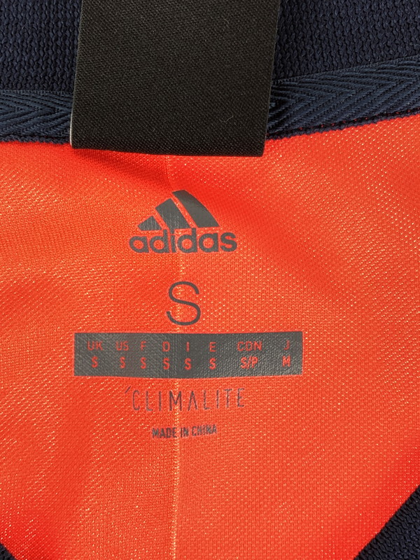 【中古品】【メンズ】  GOSHA RUBCHINSKIY ゴーシャラブチンスキー× ADIDAS アディダス 別注 コラボ GAME SHIRTゲームシャツ 半袖 トップス  サッカーシャツ 141-240806-mo-1-tag サイズ：S カラー：レッド 万代Net店