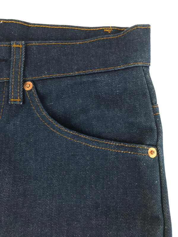 【中古品】【メンズ】 Levi's リーバイス 509-0217 80年代 USA製 ヴィンテージ DEAD STOCK RIGID DENIM JEANS デッドストック リジットデニム フラッシャー付き ボトムス 157-240809-ki-7-tag サイズ：W29 L34 カラー：インディゴ 万代Net店