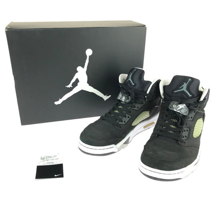 【中古品】【メンズ】 NIKE ナイキ AIR JORDAN 5 MOONLIGHT CT4838-011 エアジョーダン 5 レトロ ムーンライト スニーカー 靴 160-240808-hi-3-tag サイズ：28.5cm US 10.5 カラー：BLACK/COOL GREY-WHITE 万代Net店