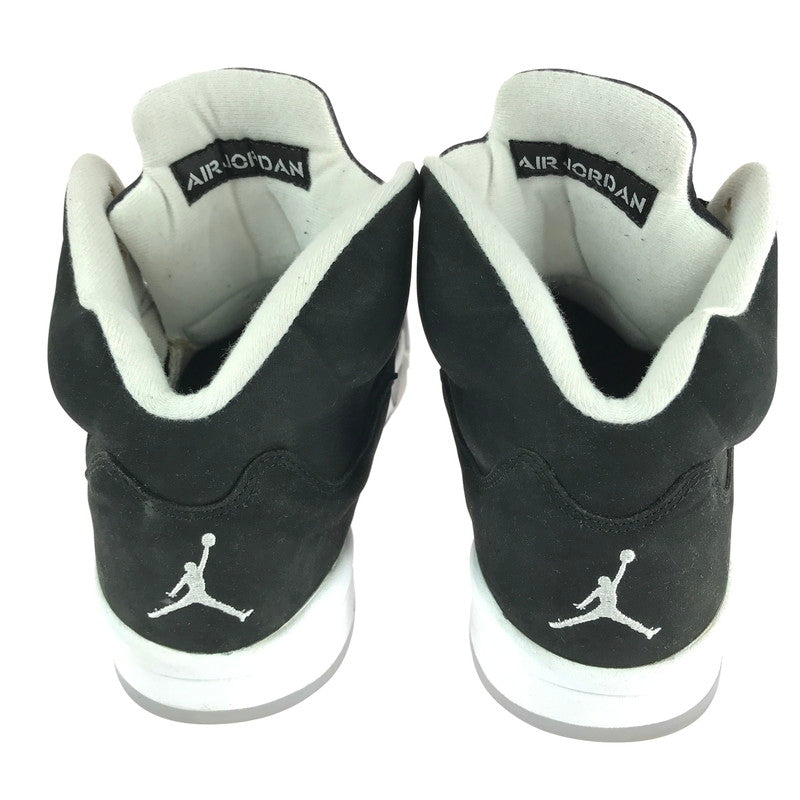 【中古品】【メンズ】 NIKE ナイキ AIR JORDAN 5 MOONLIGHT CT4838-011 エアジョーダン 5 レトロ ムーンライト スニーカー 靴 160-240808-hi-3-tag サイズ：28.5cm US 10.5 カラー：BLACK/COOL GREY-WHITE 万代Net店