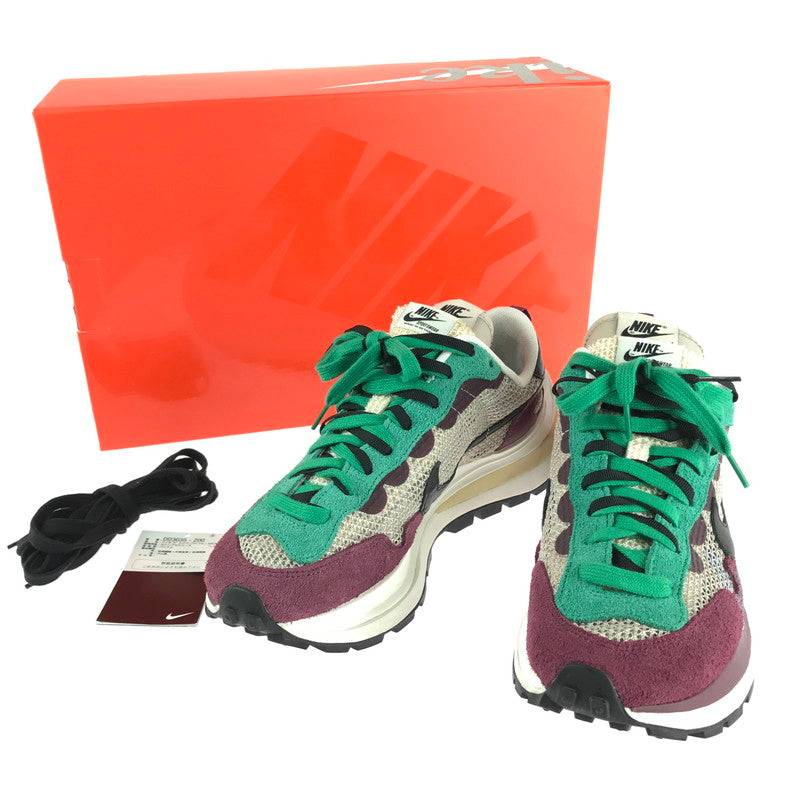 【中古品】【メンズ】 NIKE ナイキ × SACAI サカイ VAPORWAFFLE GREEN DD3035-200 ベイパーワッフル スニーカー 靴 160-240808-hi-5-tag サイズ：26.5cm US 8.5 カラー：STRING/BLACK-VILLAIN RED 万代Net店