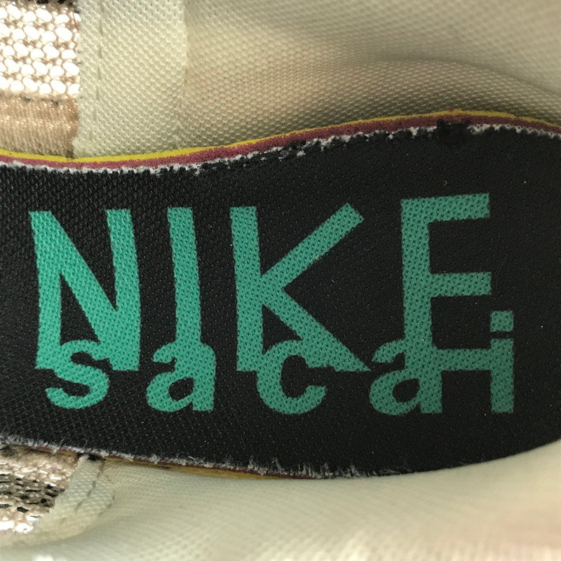 【中古品】【メンズ】 NIKE ナイキ × SACAI サカイ VAPORWAFFLE GREEN DD3035-200 ベイパーワッフル スニーカー 靴 160-240808-hi-5-tag サイズ：26.5cm US 8.5 カラー：STRING/BLACK-VILLAIN RED 万代Net店