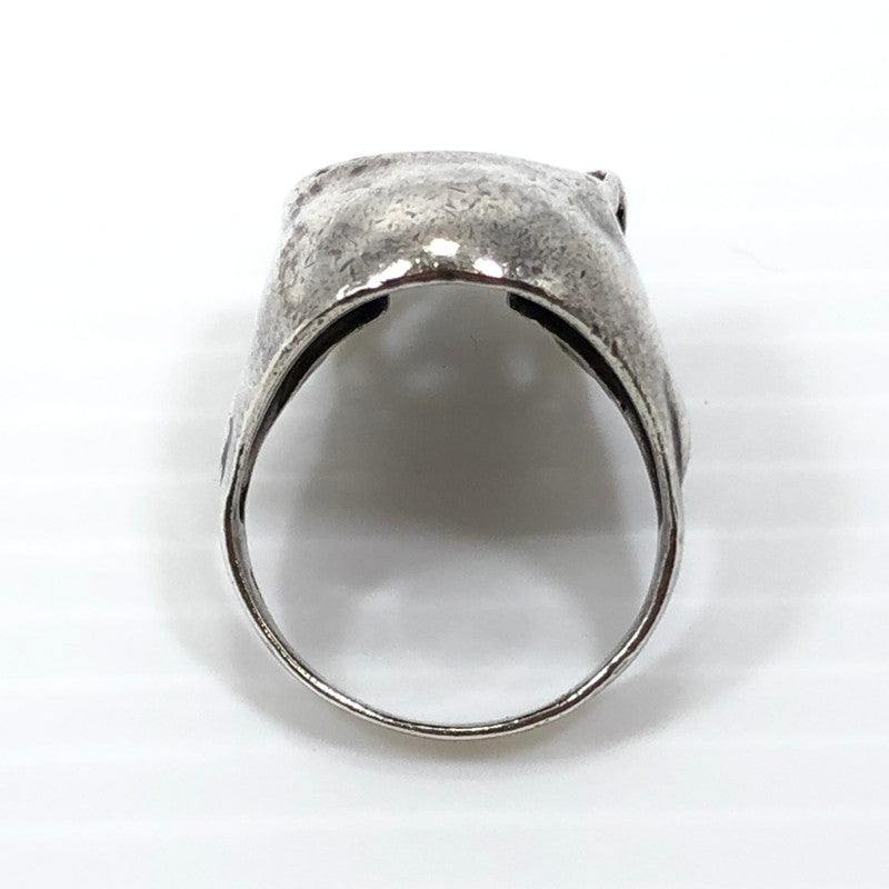 【中古品】【メンズ】  USED SV925 SKULL RING シルバー925 スカルリング 指輪 アクセサリー 193-250119-hi-09-tag カラー：シルバー 24号 万代Net店