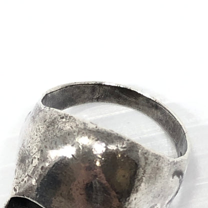 【中古品】【メンズ】  USED SV925 SKULL RING シルバー925 スカルリング 指輪 アクセサリー 193-250119-hi-09-tag カラー：シルバー 24号 万代Net店