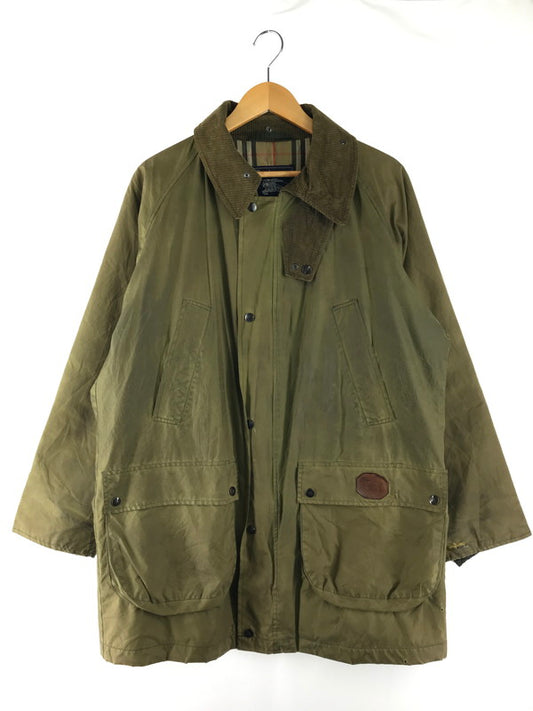【現状渡し品】【メンズ】 Burberrys バーバリーズ 90’s NOVA CHECK PATTERN OILED JACKET ノバチェック柄 オイルドジャケット アウター 141-250920-rt-17-tag サイズ：不明 カラー：モスグリーン 万代Net店