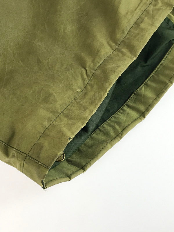 【現状渡し品】【メンズ】 Burberrys バーバリーズ 90’s NOVA CHECK PATTERN OILED JACKET ノバチェック柄 オイルドジャケット アウター 141-250920-rt-17-tag サイズ：不明 カラー：モスグリーン 万代Net店