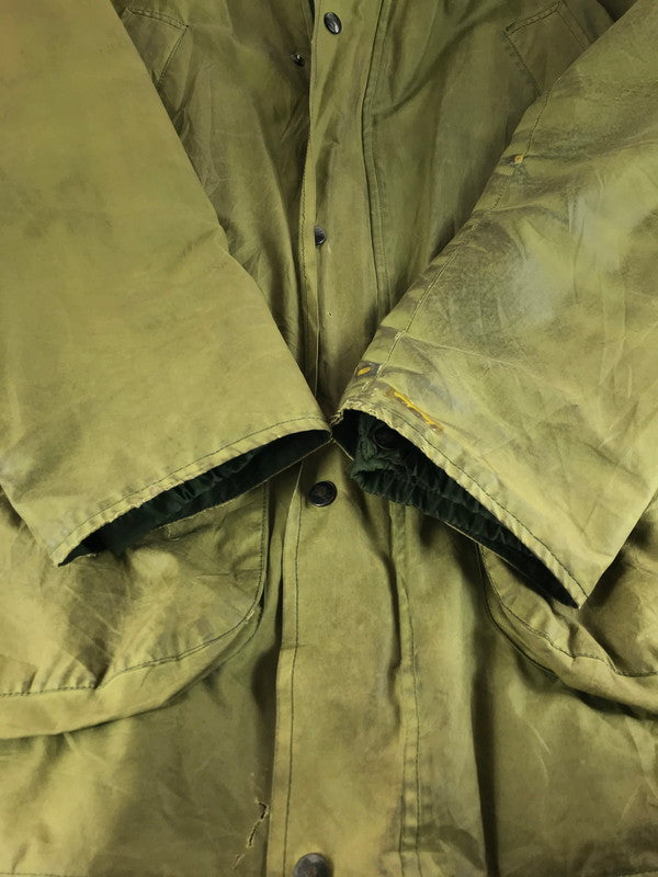 【現状渡し品】【メンズ】 Burberrys バーバリーズ 90’s NOVA CHECK PATTERN OILED JACKET ノバチェック柄 オイルドジャケット アウター 141-250920-rt-17-tag サイズ：不明 カラー：モスグリーン 万代Net店