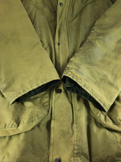 【現状渡し品】【メンズ】 Burberrys バーバリーズ 90’s NOVA CHECK PATTERN OILED JACKET ノバチェック柄 オイルドジャケット アウター 141-250920-rt-17-tag サイズ：不明 カラー：モスグリーン 万代Net店