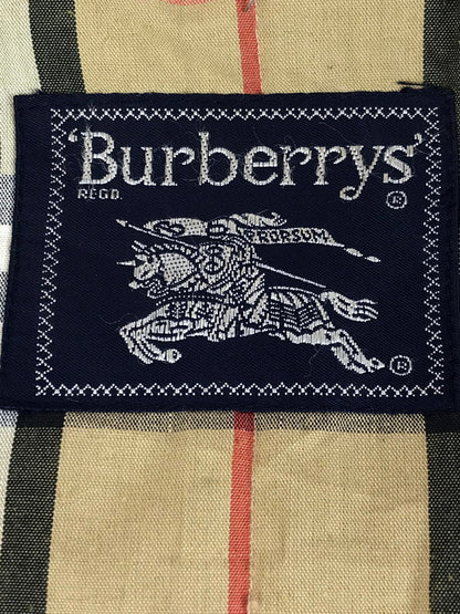 【現状渡し品】【メンズ】 Burberrys バーバリーズ 90’s NOVA CHECK PATTERN OILED JACKET ノバチェック柄 オイルドジャケット アウター 141-250920-rt-17-tag サイズ：不明 カラー：モスグリーン 万代Net店