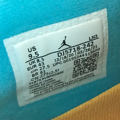 【中古美品】【メンズ】 NIKE ナイキ ×UNION ユニオン DJ5718-242 AIR JORDAN 4 SP スニーカー 靴 160-240808-SS-9-tag サイズ：27.5cm/US9.5 カラー：Taupe Haze/Blue Fury-Khaki-Roma Green 万代Net店