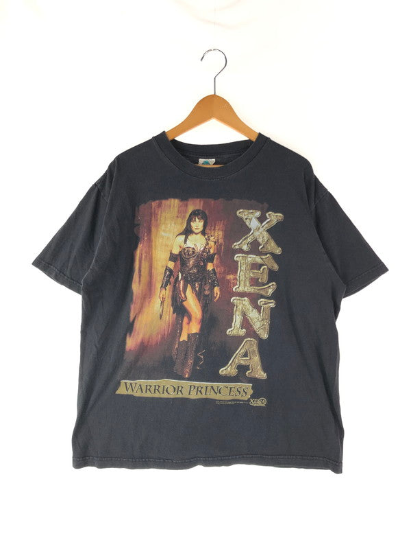 【中古品】【メンズ】  CHAMP チャンプ XENA WARRIOR PRINCESS ジーナ ウォリアー プリンセス SS TEE Tシャツ 半袖Tシャツ 146-240817-na-7-tag サイズ：L カラー：チャコールグレー 万代Net店