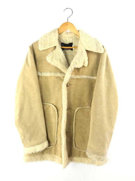 【中古品】【メンズ】  WIMAN ウィマン MOUTON JACKET ムートンジャケット アウター 146-250115-mo-03-tag サイズ：S カラー：ベージュ 万代Net店