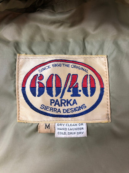 【現状渡し品】【メンズ】 SIERRA DESIGNS シェラデザイン 70's MOUNTAIN PARKA 60 40クロス マウンテンパーカー ライトアウター 146-260823-rt-25-tagh サイズ：M カラー：ベージュ 万代Net店