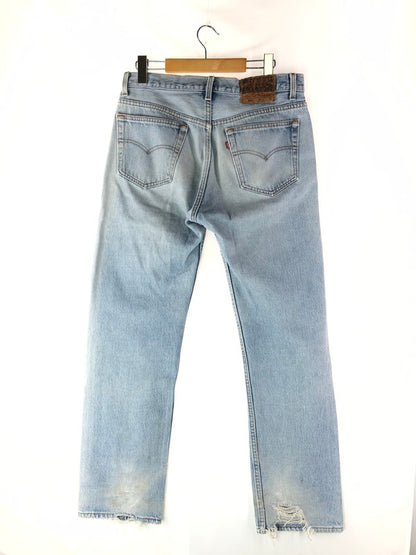 【現状渡し品】【メンズ】 Levi's リーバイス BUTTON FLY DENIM PANTS 501-0115 94年製 USA製 ボタンフライデニムパンツ ボトムス 157-240817-mo-7-tag サイズ：W34 カラー：ライトブルー 万代Net店