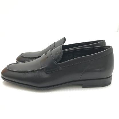 【中古美品】【メンズ】 TOD’S トッズ MOCASSINO GOMMA LEGGERA 51B XXM51B00010D90B999 モカシン コインローファー シューズ 靴 164-240821-hi-13-tag サイズ：6 カラー：ブラック 万代Net店