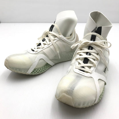 【中古品】【メンズ】 adidas アディダス Y-3 ワイスリー YOHJI YAMAMOTO ヨウジヤマモト GZ9142 RUNNER 4D ランナー 4D スニーカー 靴 161-240821-na-6-tag サイズ：26.5cm US 8 1/2 カラー：ホワイト 万代Net店