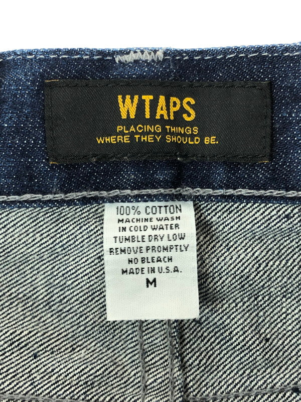 【中古品】【メンズ】 WTAPS ダブルタップス WTAPS 16SS BLUES VERY SKINNY RAW DENIM PANTS 161MYDT-PTM04 ブルースベリー スキニーロー デニムパンツ ボトムス 153-240820-mo-9-tag サイズ：M カラー：インディゴ 万代Net店