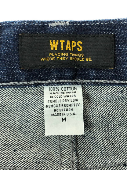 【中古品】【メンズ】 WTAPS ダブルタップス WTAPS 16SS BLUES VERY SKINNY RAW DENIM PANTS 161MYDT-PTM04 ブルースベリー スキニーロー デニムパンツ ボトムス 153-240820-mo-9-tag サイズ：M カラー：インディゴ 万代Net店