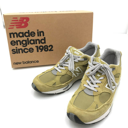 【中古品】【メンズ】 NEW BALANCE ニューバランス M991GGW スニーカー 靴 162-240821-na-7-tag サイズ：27.5cm US 9 1/2 カラー：グリーン 万代Net店