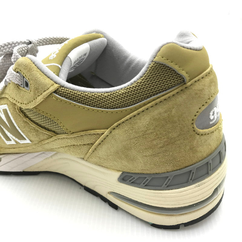 【中古品】【メンズ】 NEW BALANCE ニューバランス M991GGW スニーカー 靴 162-240821-na-7-tag サイズ：27.5cm US 9 1/2 カラー：グリーン 万代Net店