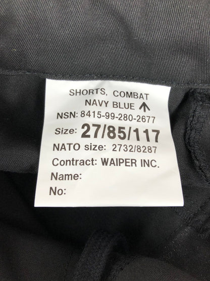 【中古品】【メンズ】  WAIPER ワイパー 22WP105 ROYAL NAVY COMBAT SHORTS ショートパンツ ボトムス 157-240820-SS-10-tag サイズ：27/85/117 カラー：ブラック 万代Net店