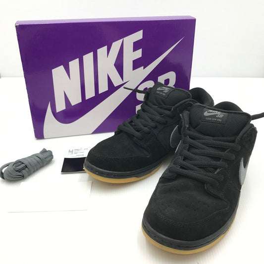 【中古品】【メンズ】 NIKE SB ナイキエスビー BQ6817-010 DUNK LOW PRO ダンク ロー プロ スニーカー 靴 160-240821-na-1-tag サイズ：29cm US11 カラー：BLACK/COOL GREY-BLACK-BLACK 万代Net店