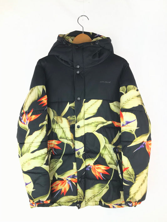 【現状渡し品】【メンズ】 APPLEBUM アップルバム FLOWER PADDING JACKET 花柄 中綿ジャケット アウター 142-240825-hi-8-tag サイズ：M カラー：マルチカラー 万代Net店