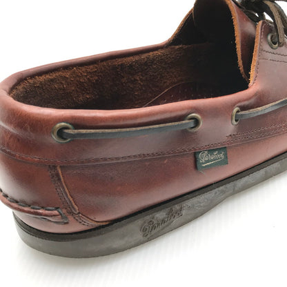 【現状渡し品】【メンズ】 Paraboot パラブーツ BARTH AMERICA 0210 バース アメリカ デッキシューズ 靴 164-240821-hi-17-tag サイズ：10 カラー：ブラウン 万代Net店