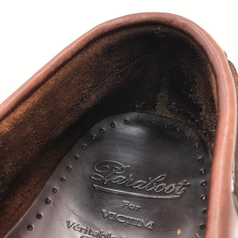 【現状渡し品】【メンズ】 Paraboot パラブーツ BARTH AMERICA 0210 バース アメリカ デッキシューズ 靴 164-240821-hi-17-tag サイズ：10 カラー：ブラウン 万代Net店