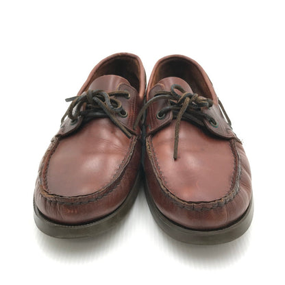 【現状渡し品】【メンズ】 Paraboot パラブーツ BARTH AMERICA 0210 バース アメリカ デッキシューズ 靴 164-240821-hi-17-tag サイズ：10 カラー：ブラウン 万代Net店