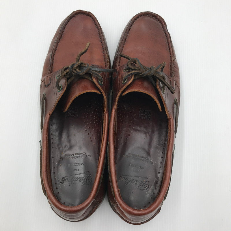 【現状渡し品】【メンズ】 Paraboot パラブーツ BARTH AMERICA 0210 バース アメリカ デッキシューズ 靴 164-240821-hi-17-tag サイズ：10 カラー：ブラウン 万代Net店