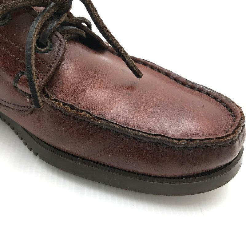 【現状渡し品】【メンズ】 Paraboot パラブーツ BARTH AMERICA 0210 バース アメリカ デッキシューズ 靴 164-240821-hi-17-tag サイズ：10 カラー：ブラウン 万代Net店