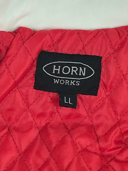 【中古品】【メンズ】  HORN WORKS ホーン ワークス DOUBLE RIDERS VEST ダブルライダースベスト アウター 145-241113-na-17-tag サイズ：LL カラー：ホワイト 万代Net店