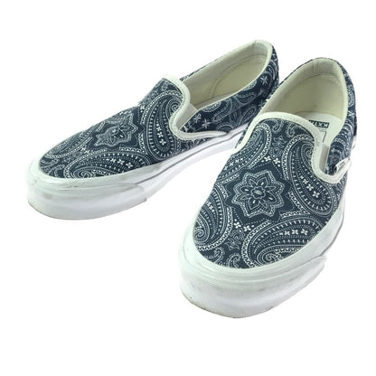 【中古品】【メンズ】 VANS VAULT バンズ ヴォルト × KITH キス OG CLASSIC SLIP-ON クラシック スリッポン スニーカー 靴 162-260622-na-09-tagh サイズ：26.5cm US 8.5 カラー：PAISLEYGIBRALTERSEA 万代Net店