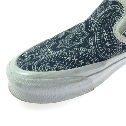 【中古品】【メンズ】 VANS VAULT バンズ ヴォルト × KITH キス OG CLASSIC SLIP-ON クラシック スリッポン スニーカー 靴 162-260622-na-09-tagh サイズ：26.5cm US 8.5 カラー：PAISLEYGIBRALTERSEA 万代Net店