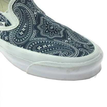 【中古品】【メンズ】 VANS VAULT バンズ ヴォルト × KITH キス OG CLASSIC SLIP-ON クラシック スリッポン スニーカー 靴 162-260622-na-09-tagh サイズ：26.5cm US 8.5 カラー：PAISLEYGIBRALTERSEA 万代Net店