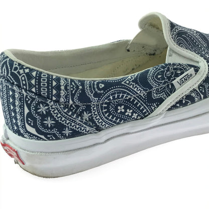 【中古品】【メンズ】 VANS VAULT バンズ ヴォルト × KITH キス OG CLASSIC SLIP-ON クラシック スリッポン スニーカー 靴 162-260622-na-09-tagh サイズ：26.5cm US 8.5 カラー：PAISLEYGIBRALTERSEA 万代Net店