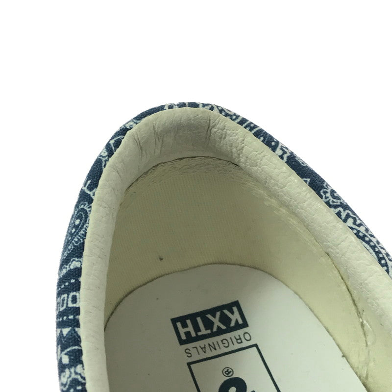 【中古品】【メンズ】 VANS VAULT バンズ ヴォルト × KITH キス OG CLASSIC SLIP-ON クラシック スリッポン スニーカー 靴 162-260622-na-09-tagh サイズ：26.5cm US 8.5 カラー：PAISLEYGIBRALTERSEA 万代Net店