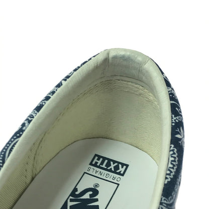 【中古品】【メンズ】 VANS VAULT バンズ ヴォルト × KITH キス OG CLASSIC SLIP-ON クラシック スリッポン スニーカー 靴 162-260622-na-09-tagh サイズ：26.5cm US 8.5 カラー：PAISLEYGIBRALTERSEA 万代Net店