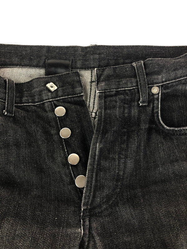 【中古品】【メンズ】 Dior ディオール BUTTON FLY BLACK DENIM PANTS ボタンフライ ブラックデニムパンツ ボトムス 152-240827-mo-9-tag サイズ：29 カラー：ブラック 万代Net店