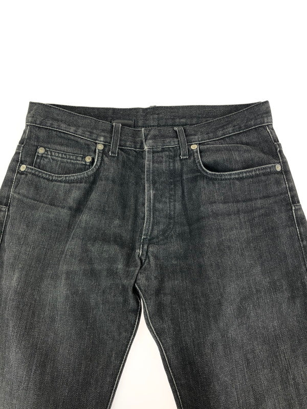 【中古品】【メンズ】 Dior ディオール BUTTON FLY BLACK DENIM PANTS ボタンフライ ブラックデニムパンツ ボトムス 152-240827-mo-9-tag サイズ：29 カラー：ブラック 万代Net店