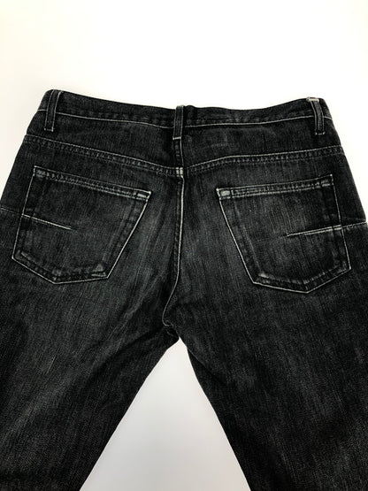 【中古品】【メンズ】 Dior ディオール BUTTON FLY BLACK DENIM PANTS ボタンフライ ブラックデニムパンツ ボトムス 152-240827-mo-9-tag サイズ：29 カラー：ブラック 万代Net店