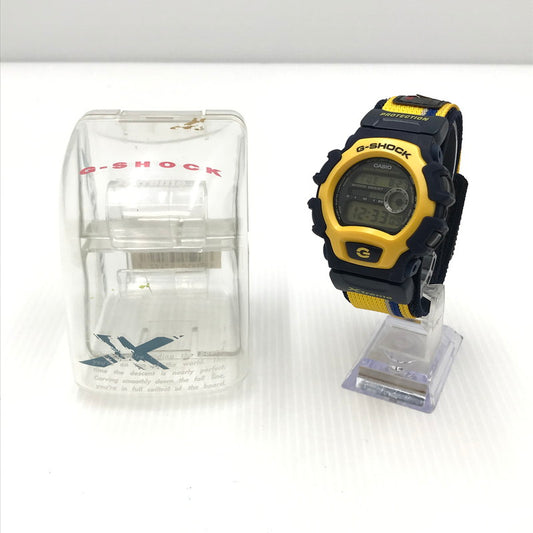 【ジャンク品】【メンズ】 G-SHOCK ジーショック DW-004X-9AT X-TREME 時計 腕時計  196-240828-SS-7-tag カラー：イエロー/ブラック 万代Net店